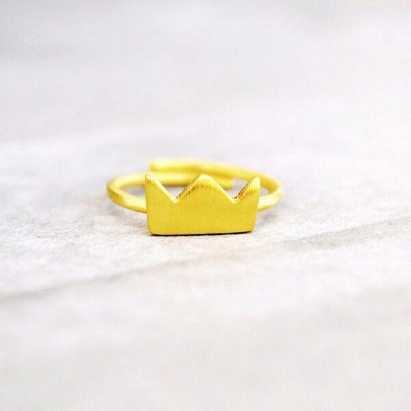 Μπρούτζινο δαχτυλίδι Στέμμα