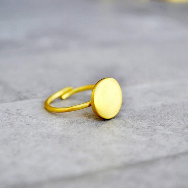 Μπρούτζινο δαχτυλίδι κύκλος