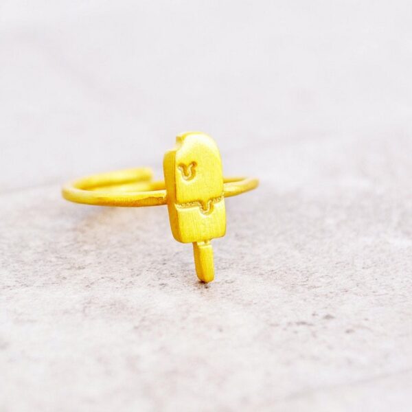 Μπρούτζινο δαχτυλίδι Παγωτό