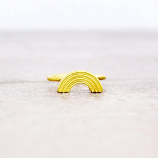 Μπρούτζινο δαχτυλίδι Ουράνιο τόξο