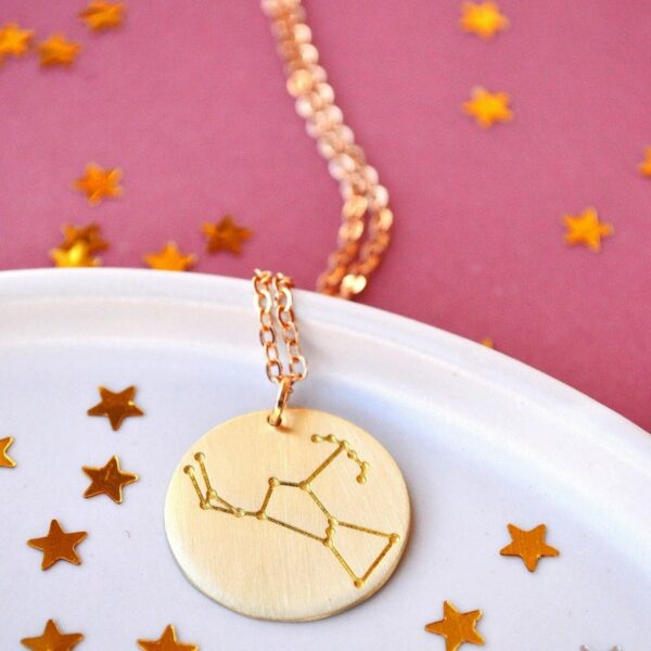 Μπρούτζινο κολιέ Ωριων