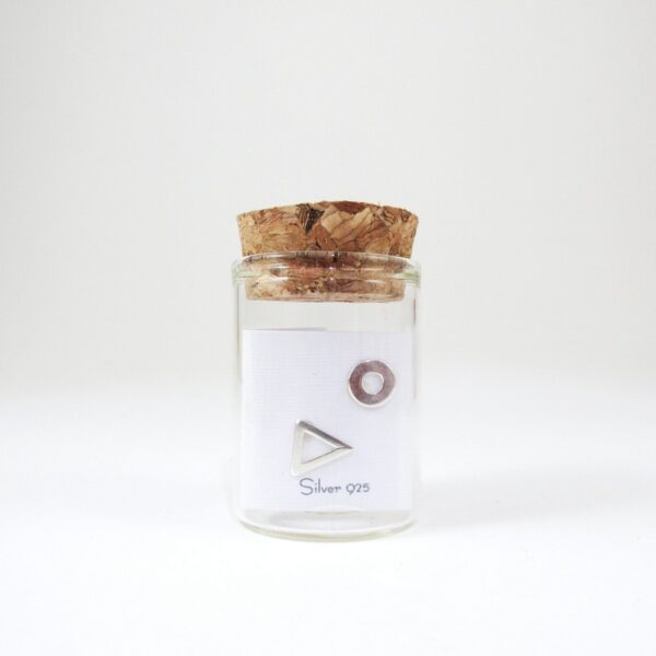 Σκουλαρίκι Κύκλος / Τρίγωνο