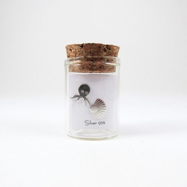 Σκουλαρίκι Χταπόδι / Χτένι